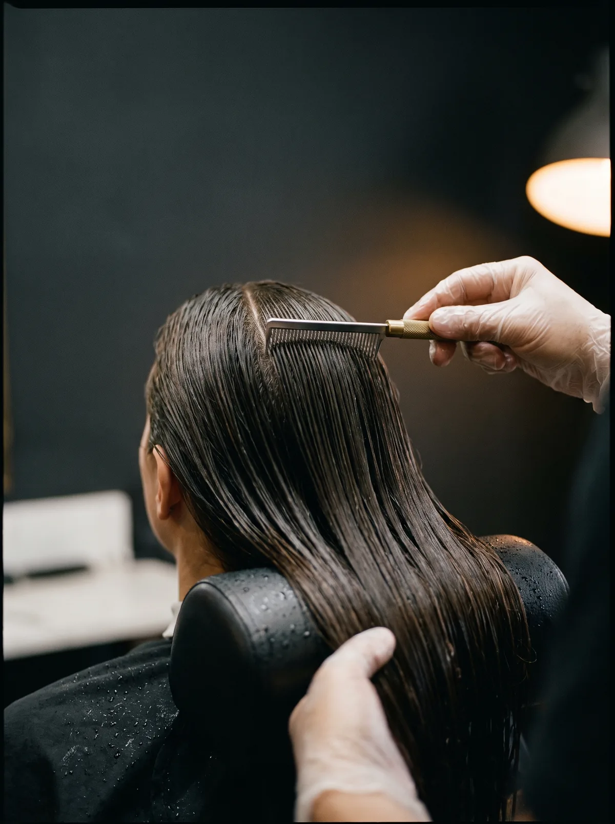 Keratin-Behandlung