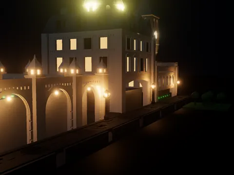 Desk City, render: the front street