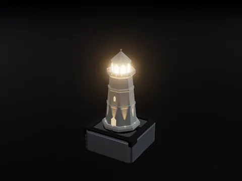 Lantern, render: lighthouse