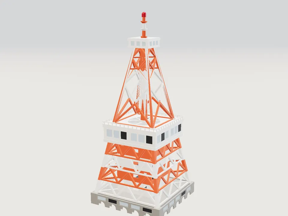 Pi Tower, render: day