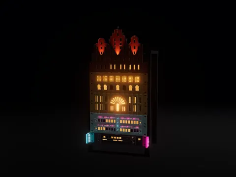 Skyline Rack Style Pack 2, render: night