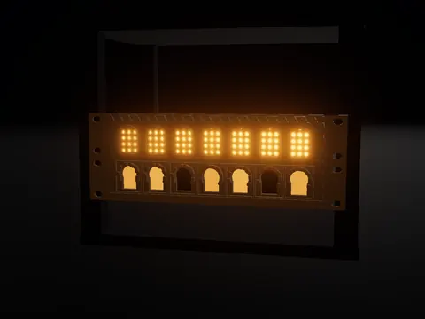 Skyline Rack Style Pack 2, render: moorish