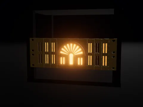 Skyline Rack, render: art deco